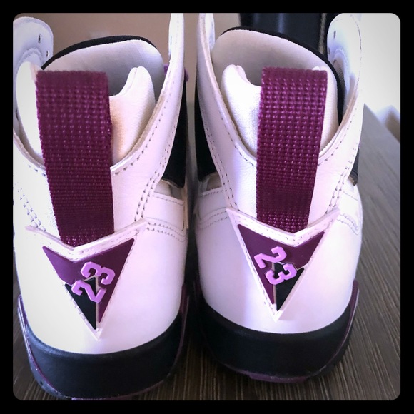 AIR JORDAN 7 RETRO GG (GS) "FUCHSIA GLOW" - Picture 7 of 8